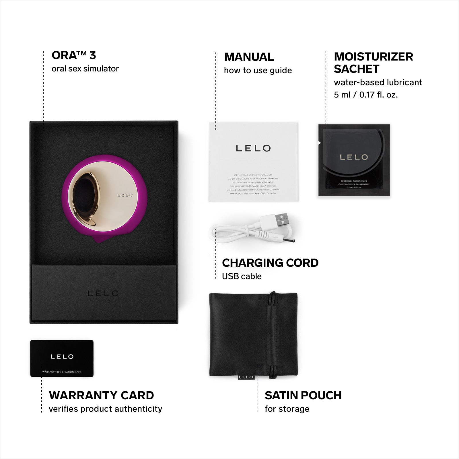 LELO Ora 3 Clitoral Vibrator