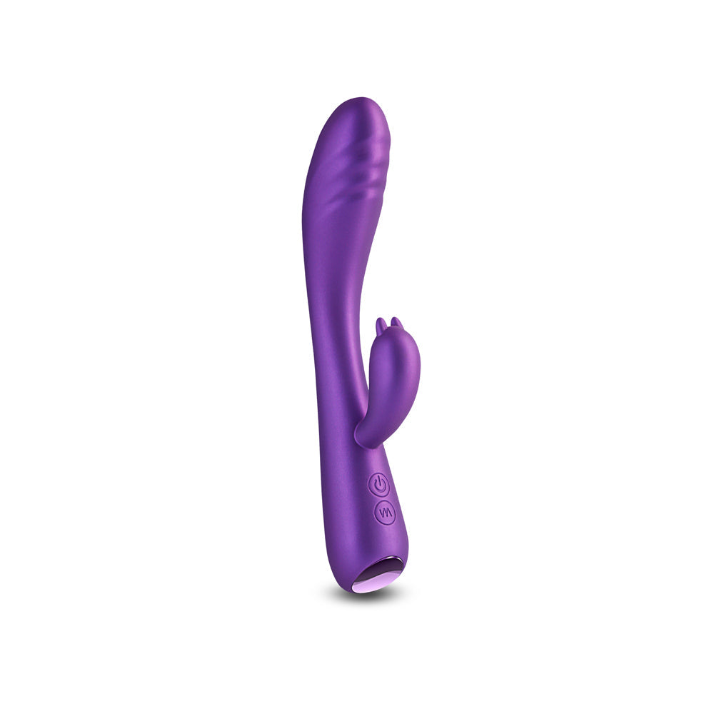 Royals Duchess Rabbit Vibrator Metallic Purple-1