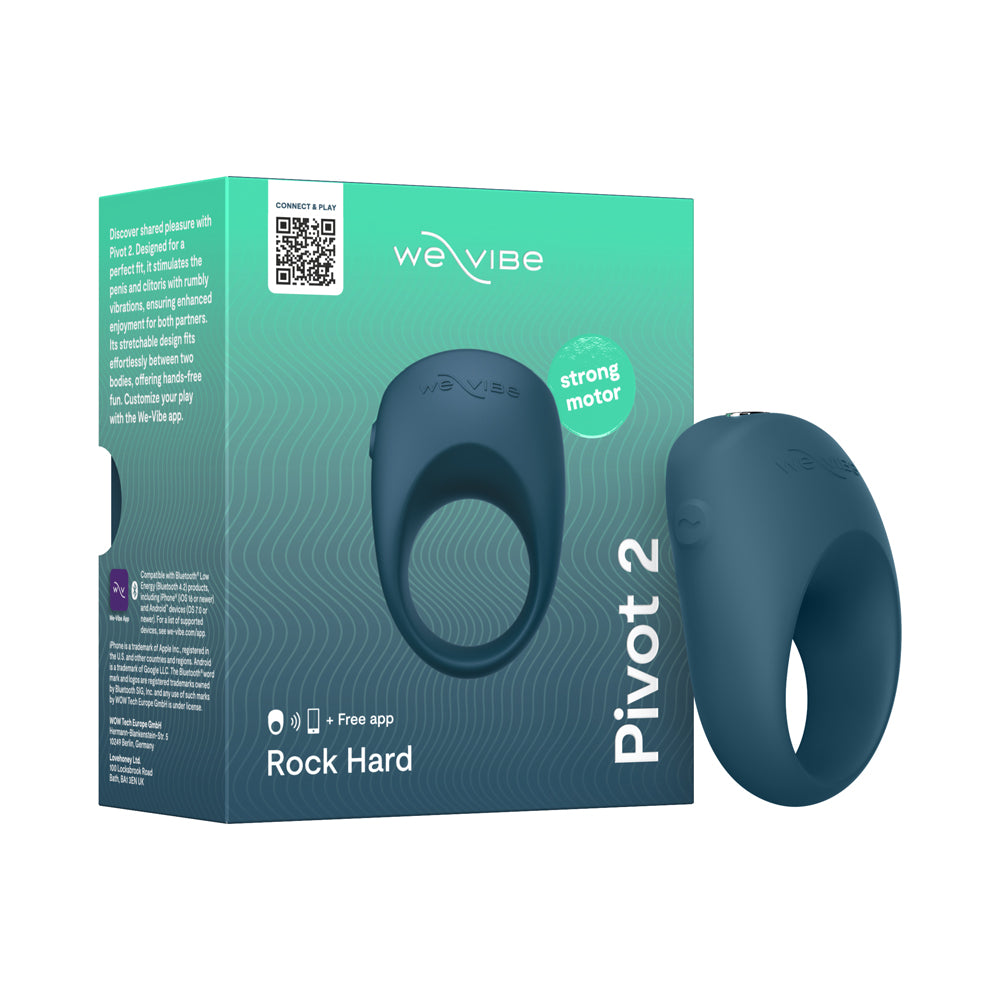 We-Vibe Pivot 2 Vibrating Couples Ring Slate-0