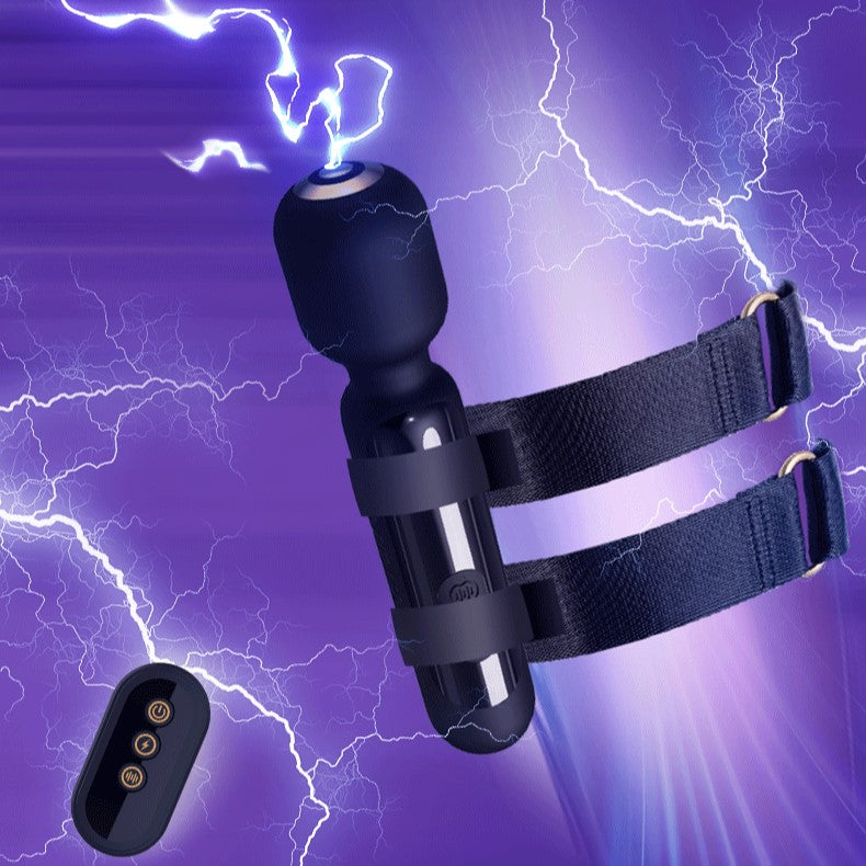 LOCKINK Sevanda Electro Stimulation Wand Vibrator Remote Controlled