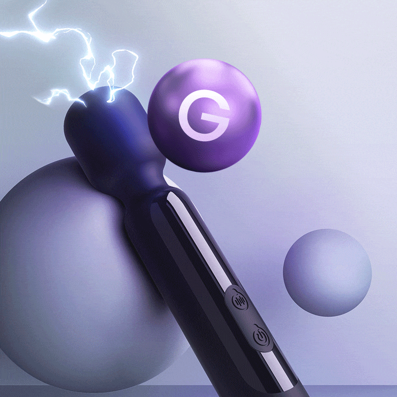 LOCKINK Sevanda Electro Stimulation Wand Vibrator Remote Controlled